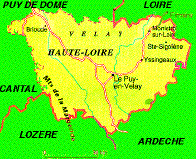 carte Haute-Loire