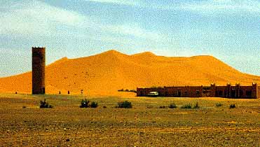 Merzouga dunes maroc