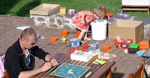scrabble... et Jeux d'eau