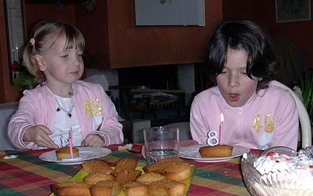 Margot 8 ans et Juliette 4 ans