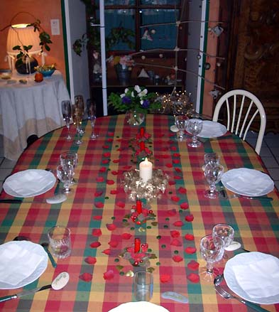 table de noel