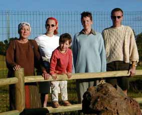 Famille contre la barri&egrave;re