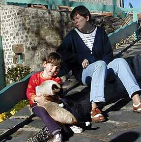 Margot, Hermes et C&eacute;line sur le montoire